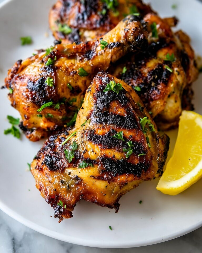 Juicy Grilled Chicken Thighs Recipe