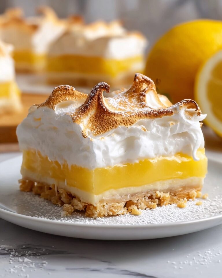 Zesty Lemon Meringue Pie Bars Recipe