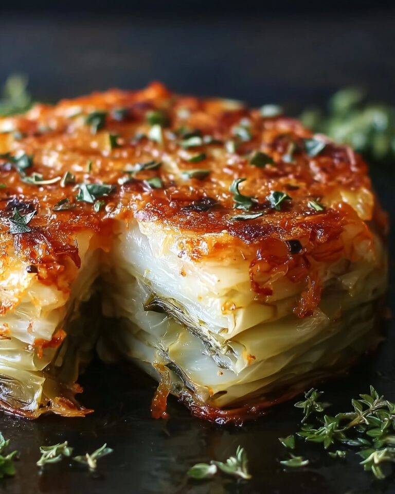 Oven-Baked Cabbage Burgers Recipe