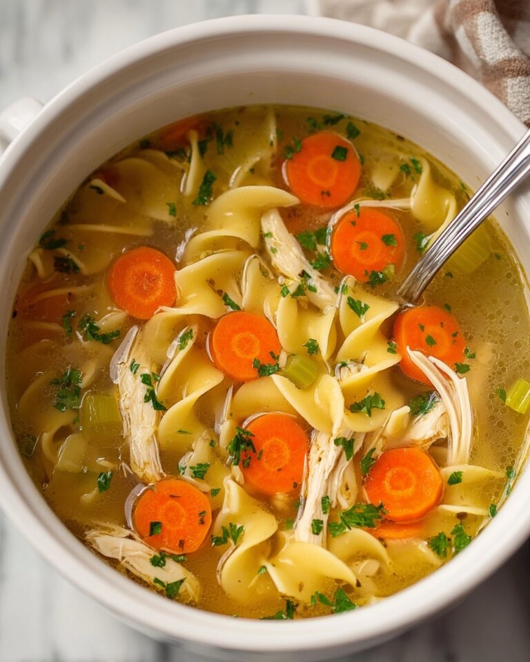 Easy Homestyle Chicken Noodle Soup Recipe