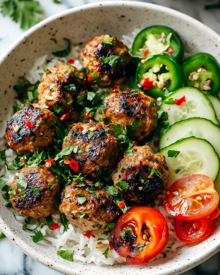 Mediterranean Chicken Meatballs Recipe