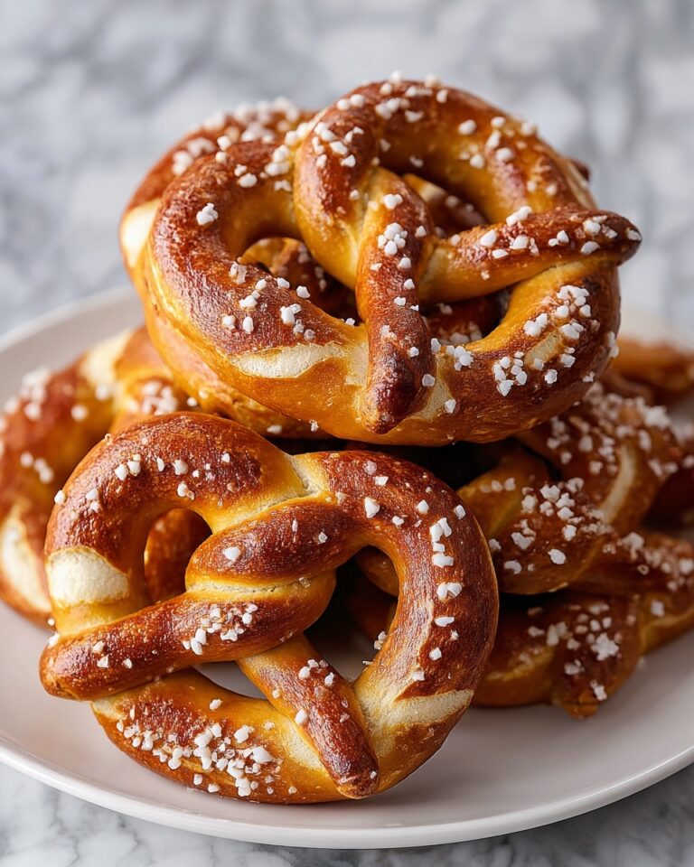 Homemade Soft Pretzels Recipe