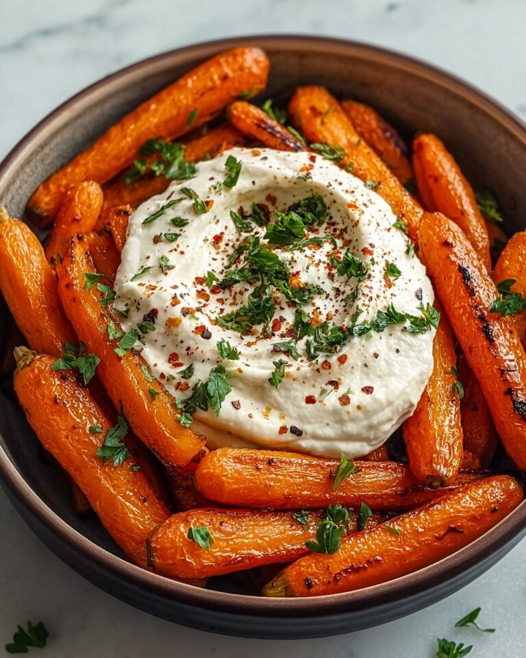 Delicious Roasted Carrots with Whipped Feta Dip Recipe