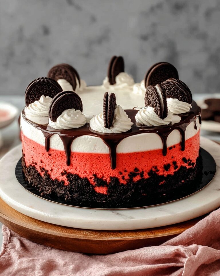 Red Velvet Oreo Cheesecake Recipe