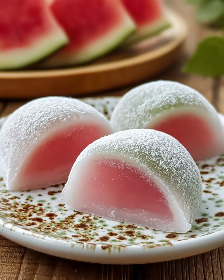 Watermelon Mochi Recipe