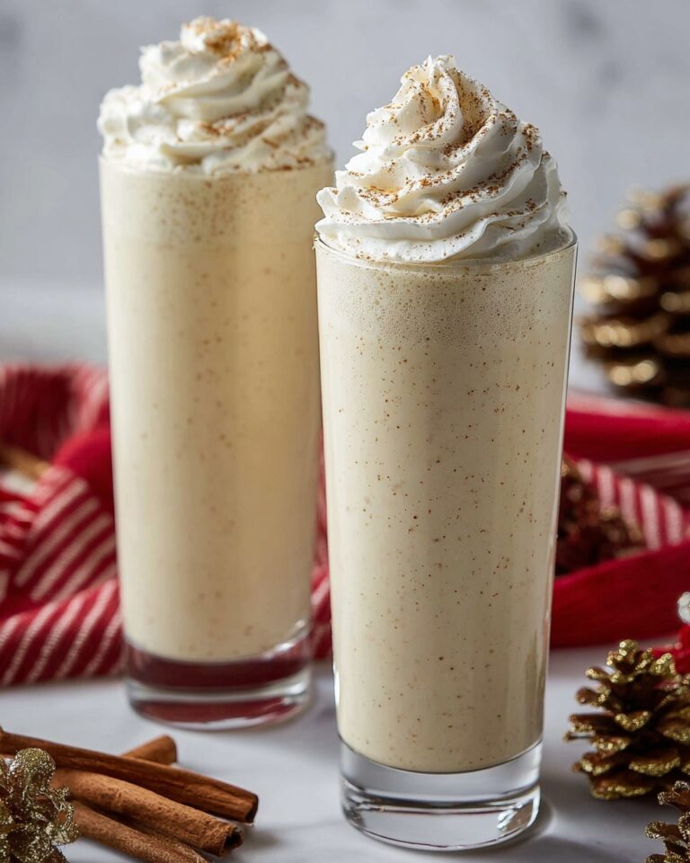 Eggnog Milkshake Recipe