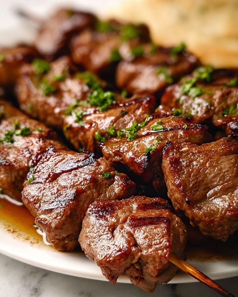 Greek Beef Souvlaki Recipe
