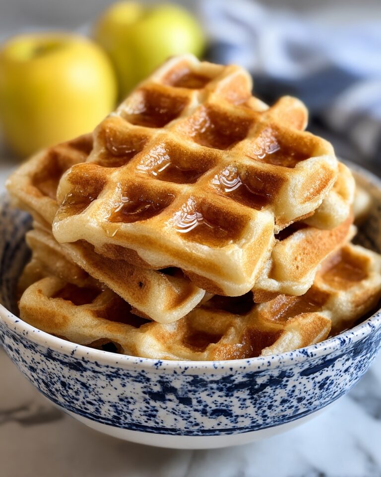 Applesauce Waffles for Baby-Led Weaning Recipe