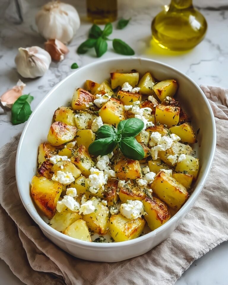 Baked Feta Potatoes Recipe