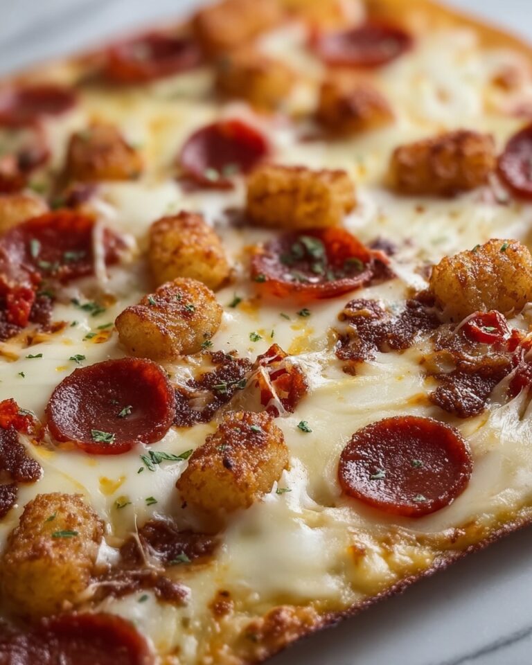 Tater Tot Pizza Casserole Recipe