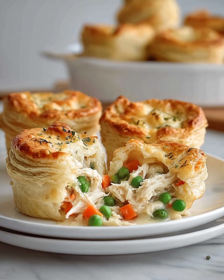 Mini Chicken Pot Pie with Grands Biscuits Recipe