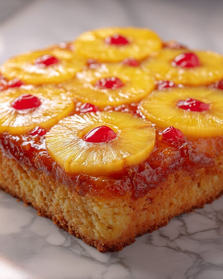 Easy Pineapple Upside Down Cake Recipe
