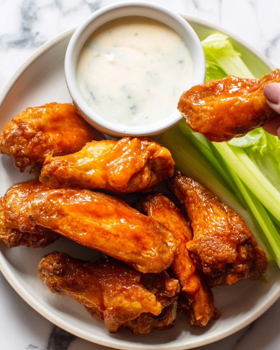 Air Fryer Buffalo Wings Recipe - Recipe Image
