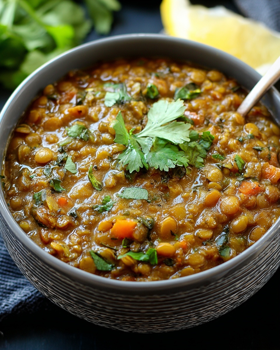 Healthy Lentil Curry Recipe - Recipe Image