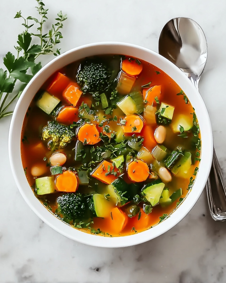 Easy Vegetable Soup Recipe - Recipe Image