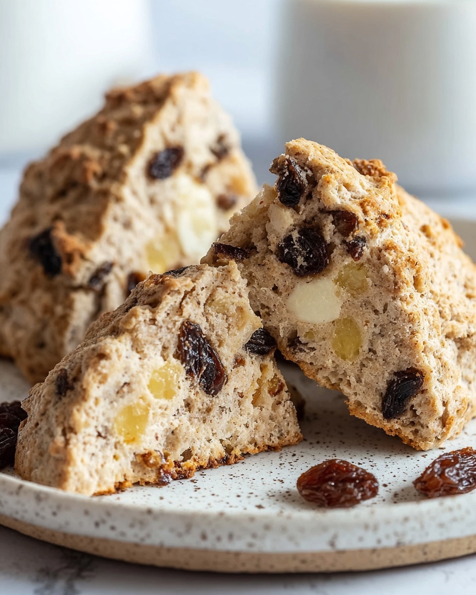 Apple Cinnamon Raisin Scones Recipe - Recipe Image