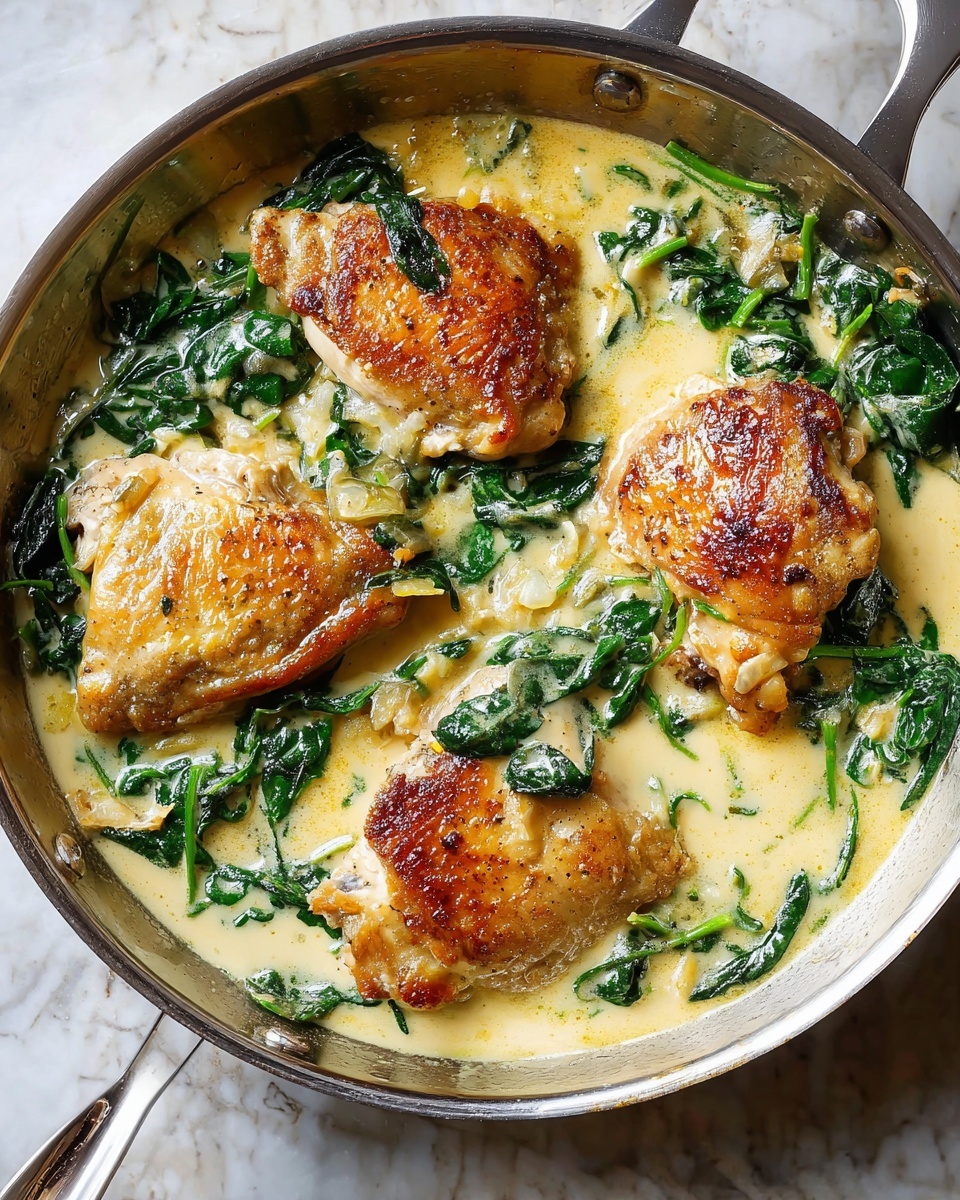 Creamy Chicken Florentine Recipe - Recipe Image