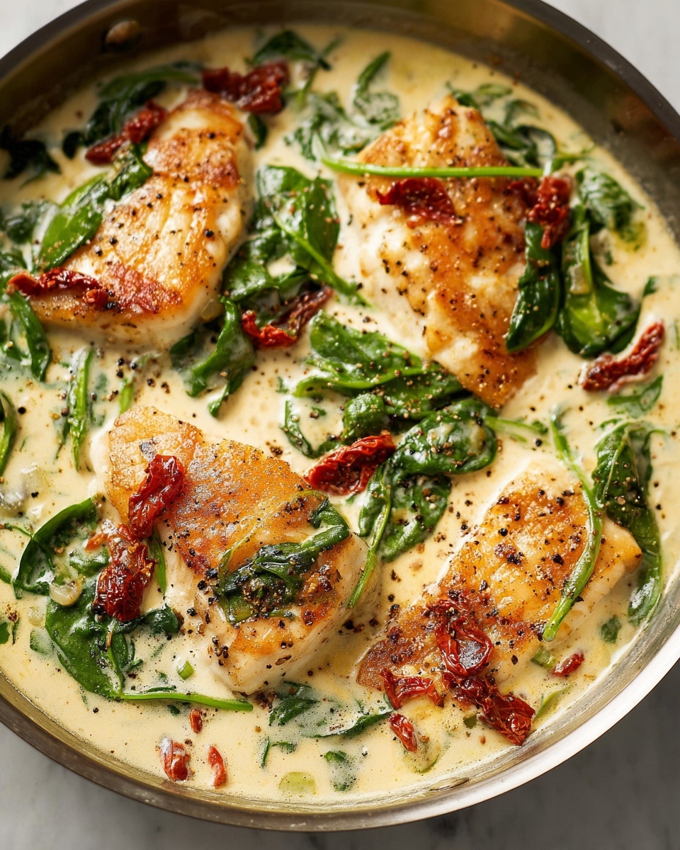 Creamy Tuscan Salmon Recipe - Recipe Image