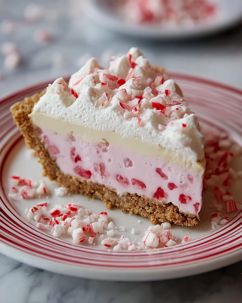 Candy Cane Pie Recipe - Recipe Image