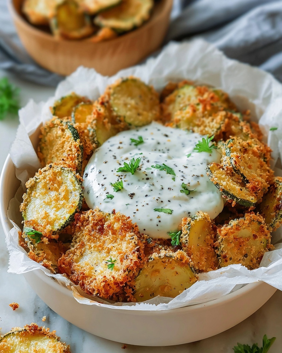 Fried Pickle and Ranch Dip: The Ultimate Appetizer Recipe - Recipe Image