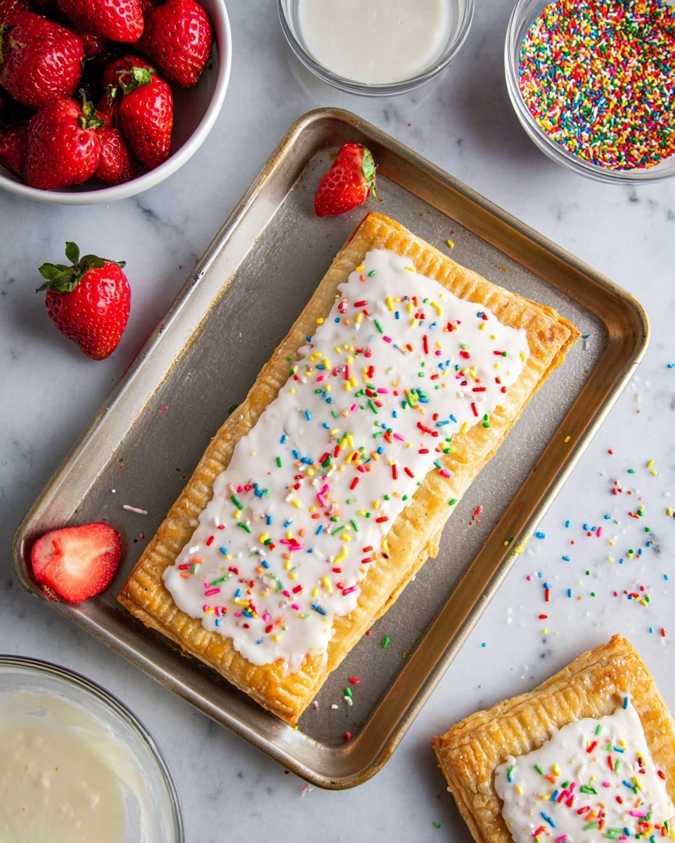 Homemade Giant Frosted Pop Tart Recipe - Recipe Image