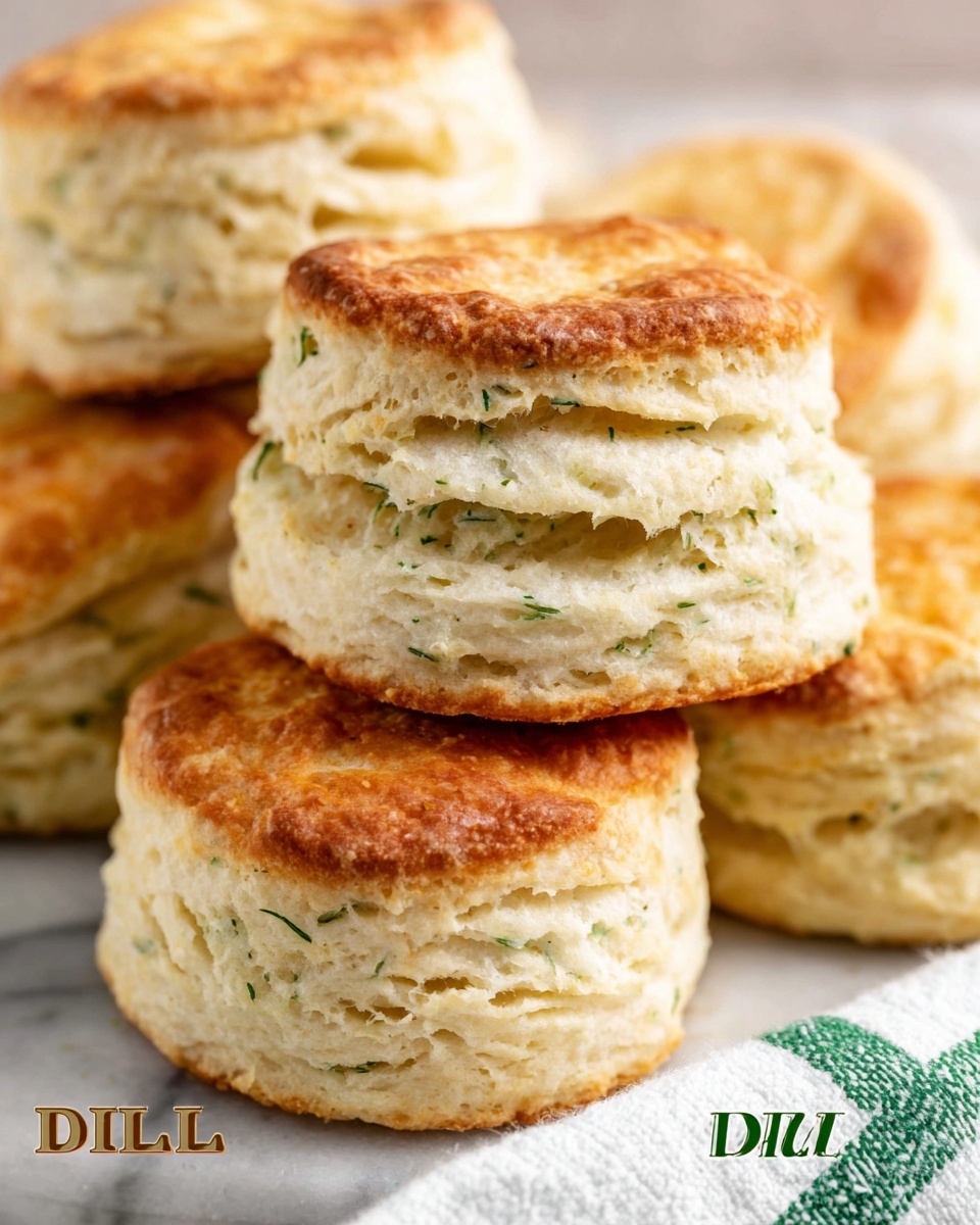Homemade Dill Biscuits Recipe - Recipe Image