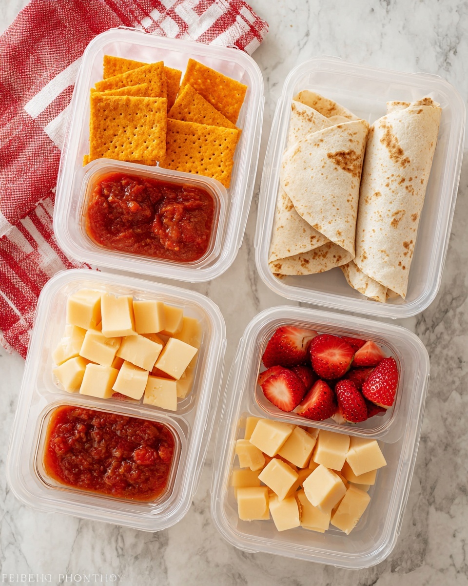 Easy Lunchbox Burrito Idea Recipe - Recipe Image