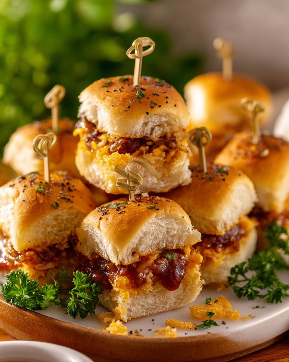 BBQ Deli Chicken Sliders Recipe - Recipe Image