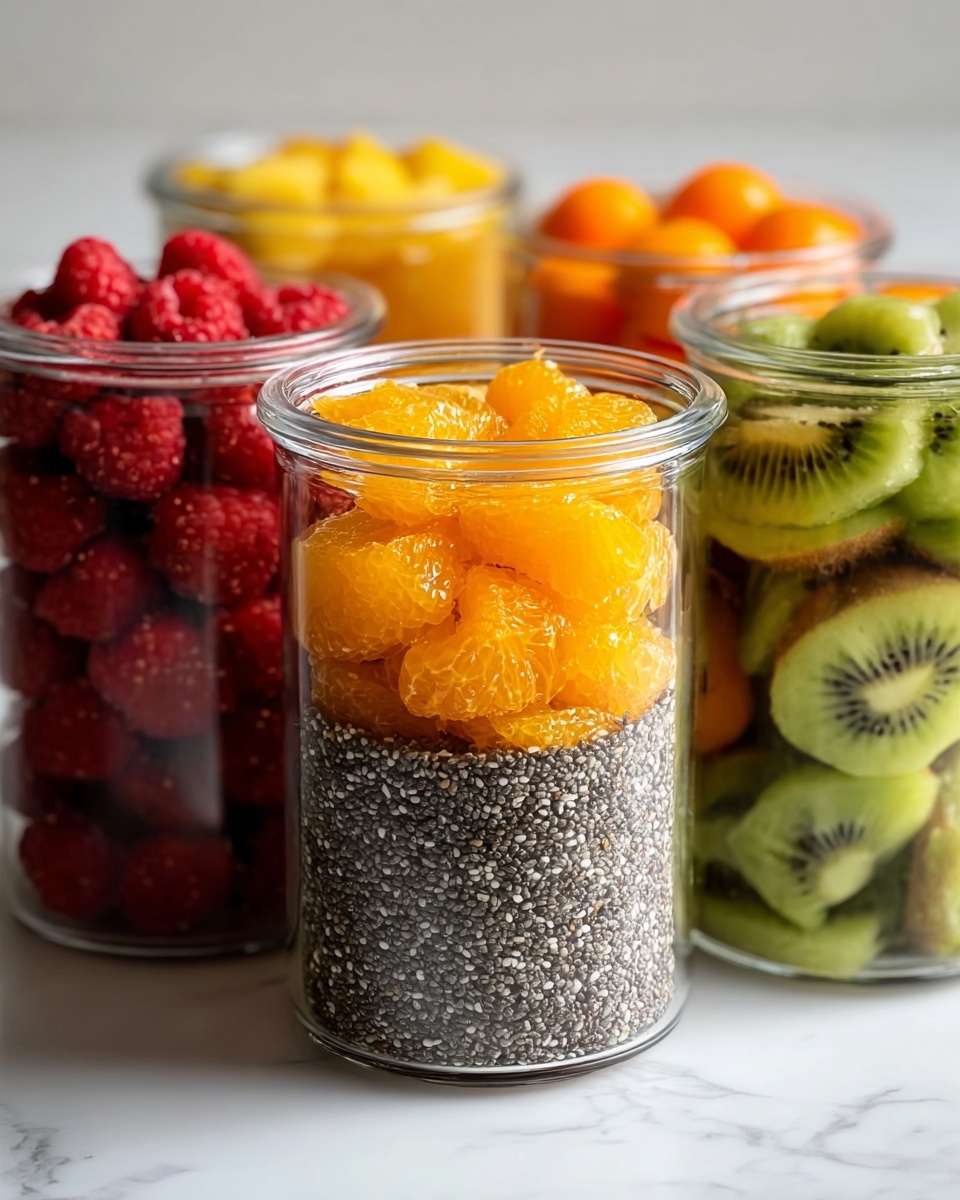 Easy Chia Pudding Meal Prep with Fresh Fruit Recipe - Recipe Image
