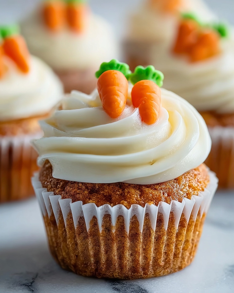 Perfect Homemade Carrot Cake Cupcakes Recipe - Recipe Image