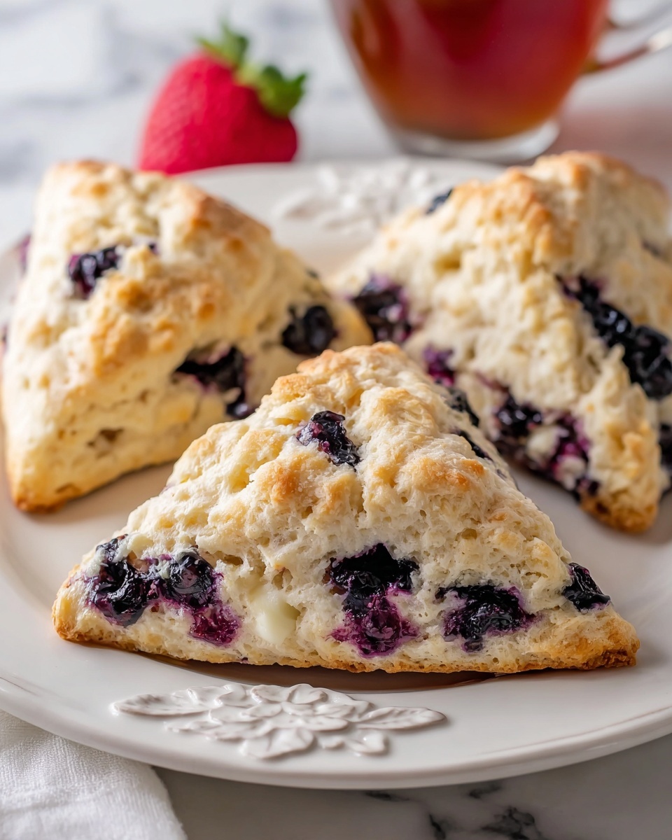 Perfect Homemade Blueberry Scones Recipe - Recipe Image