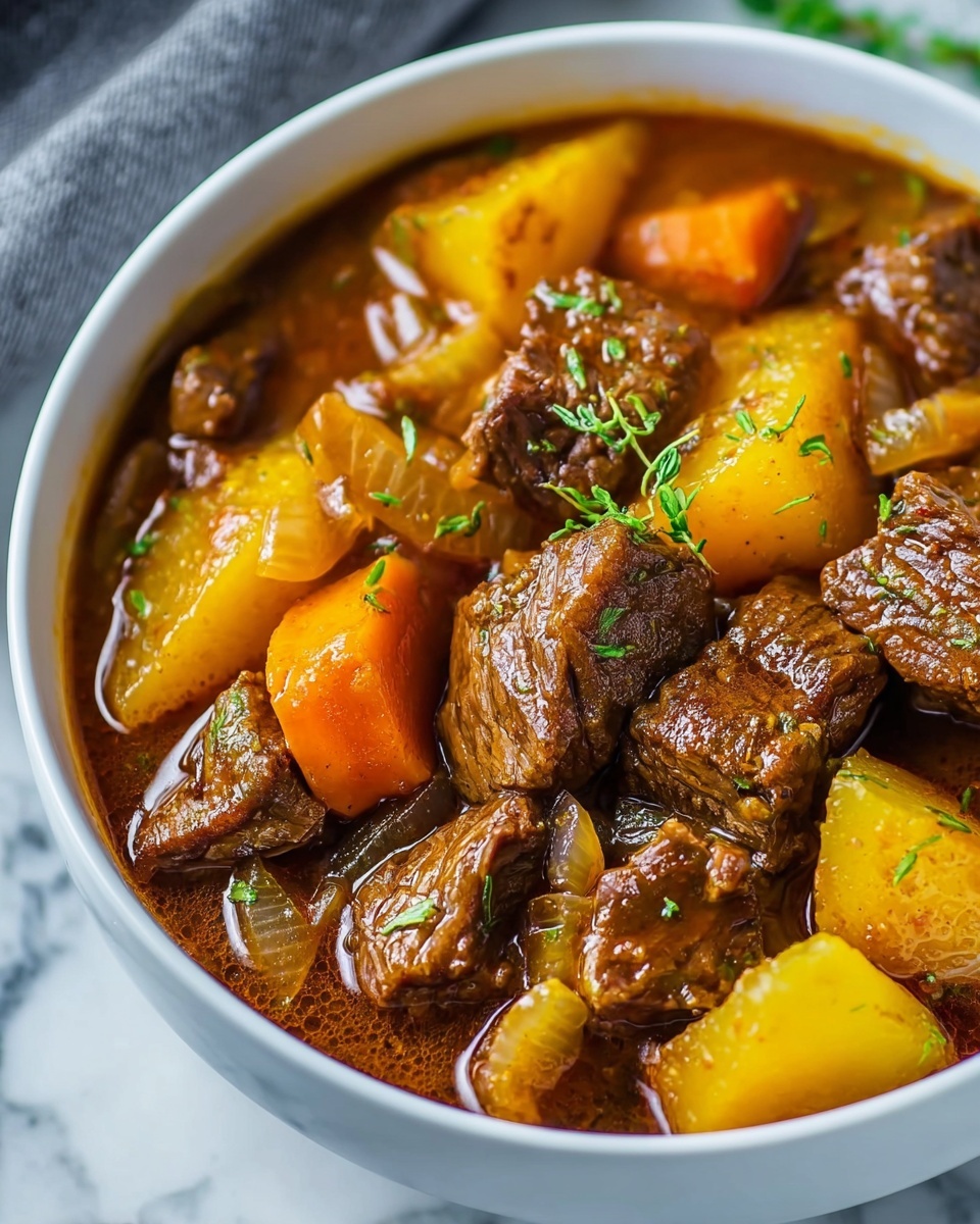 Perfect Homemade Beef Stew for Cozy Nights Recipe - Recipe Image