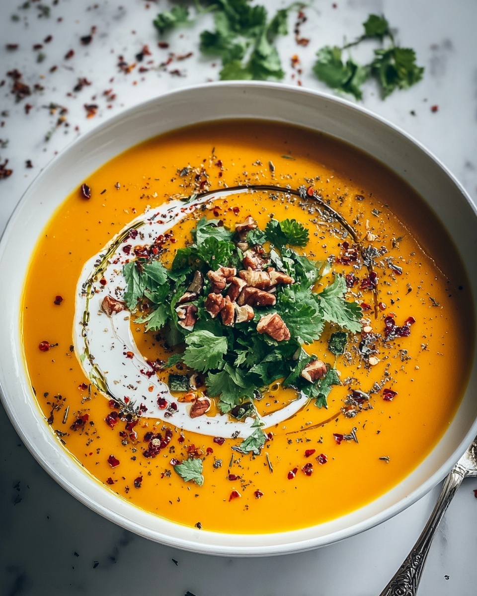 Creamy Turmeric Coconut Butternut Squash Soup Recipe - Recipe Image
