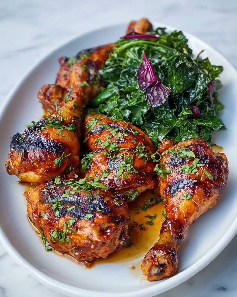 Simple Buttermilk Brined Roast Chicken Legs Recipe - Recipe Image