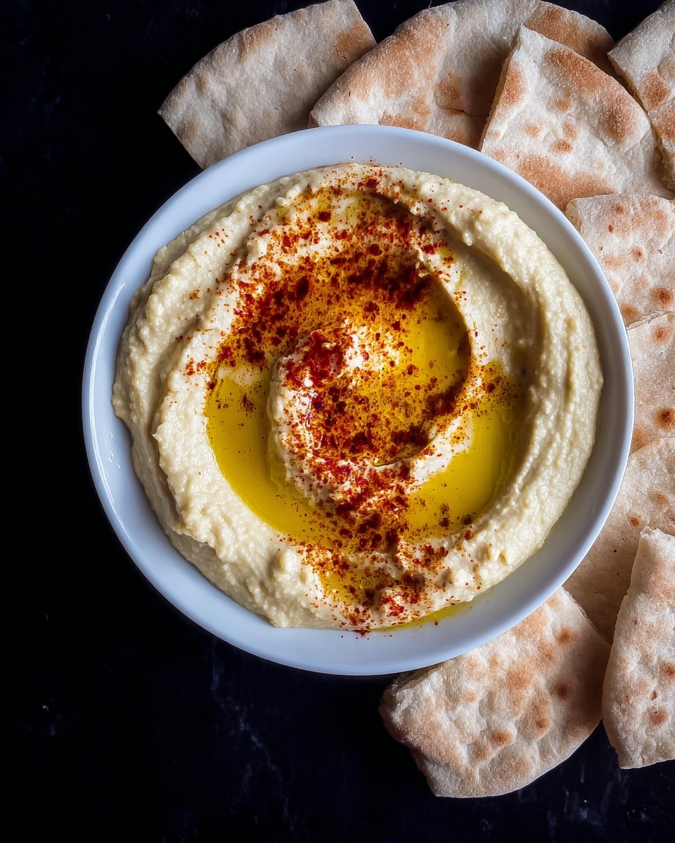 Zesty Lemon Hummus Recipe - Recipe Image