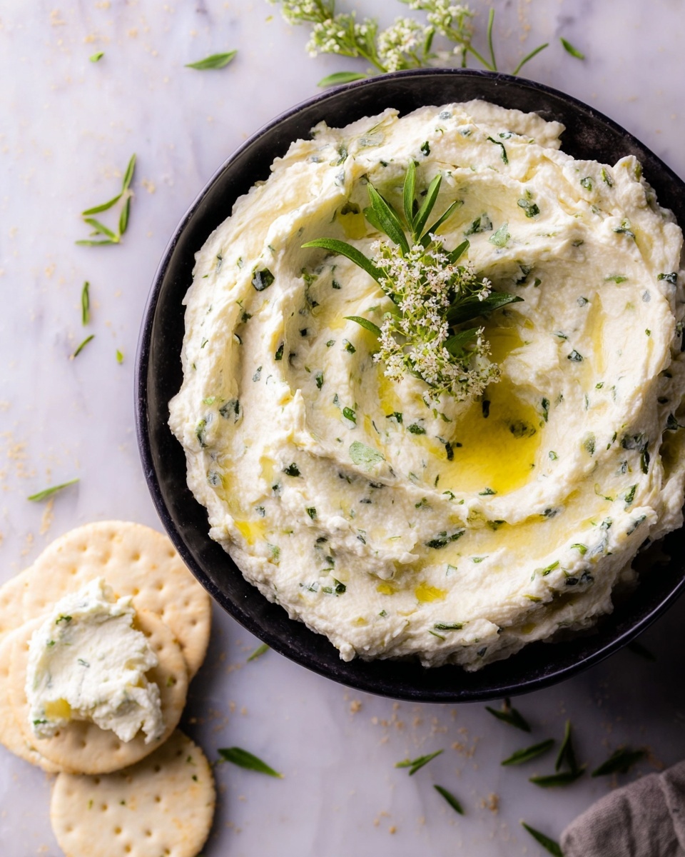 Whipped Feta with Fresh Herbs Recipe - Recipe Image