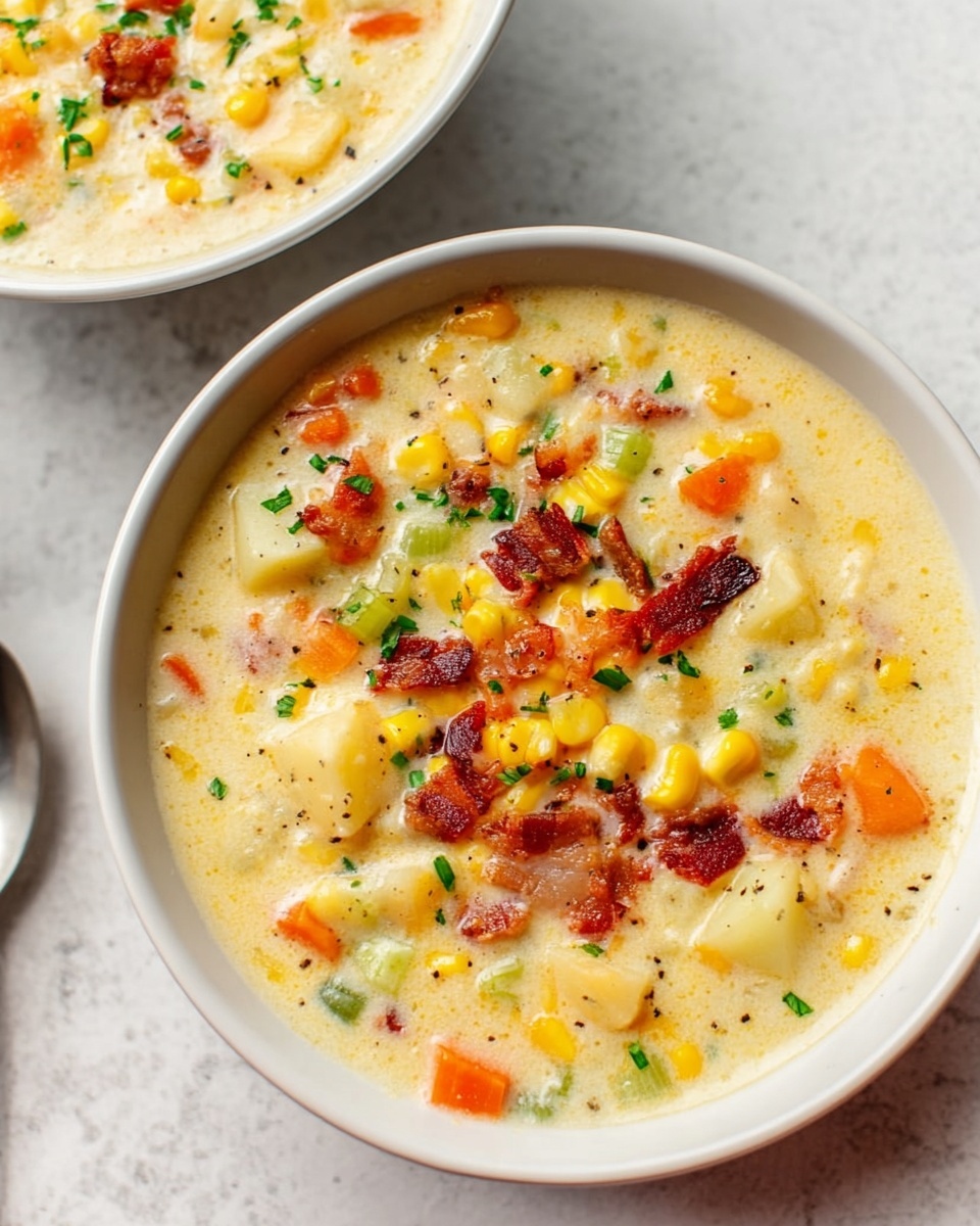 Creamy Corn Chowder Recipe - Recipe Image