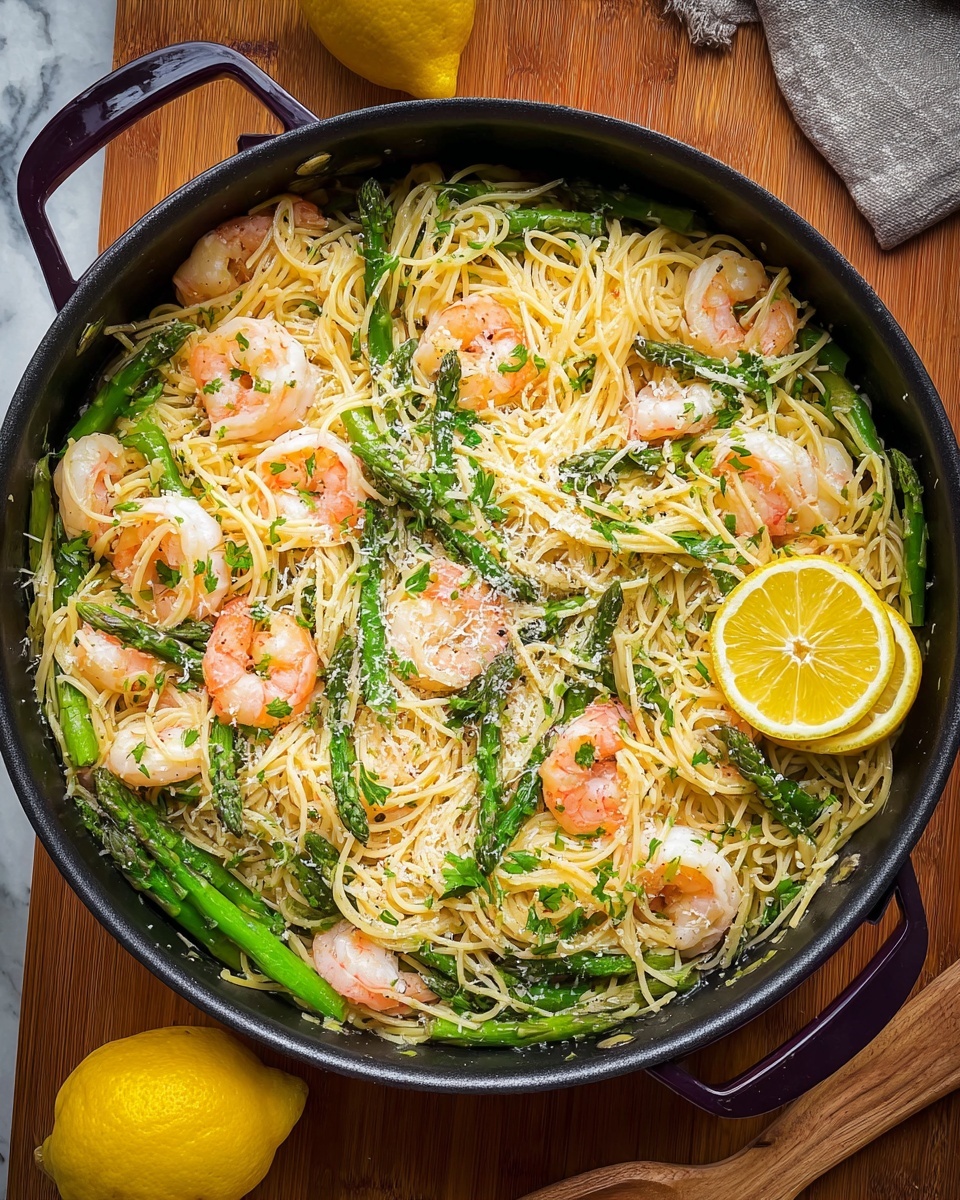 Garlic Butter Shrimp Scampi Pasta Recipe - Recipe Image