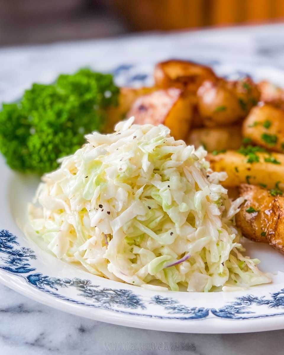 Creamy Apple Cole Slaw Recipe - Recipe Image