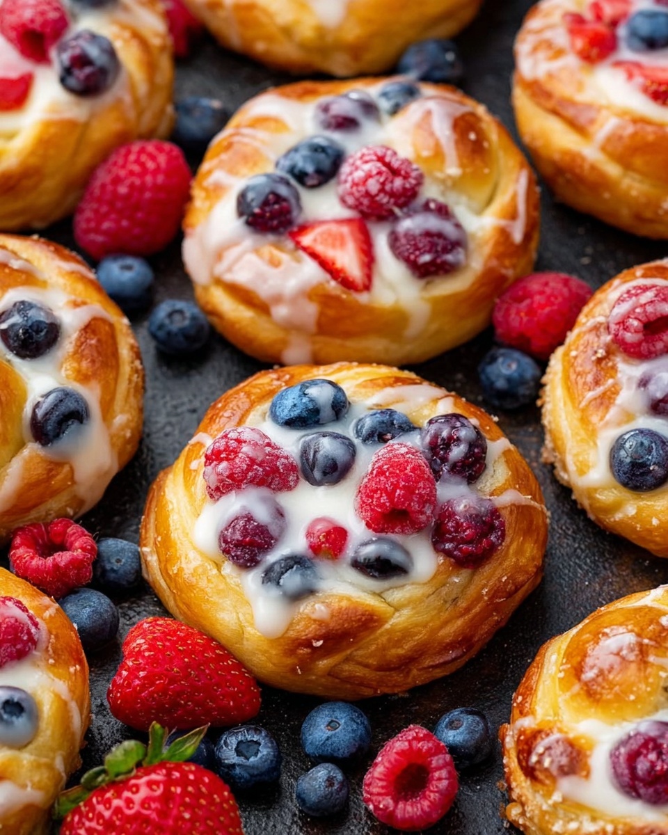 Easy Cheese Danish Recipe - Recipe Image