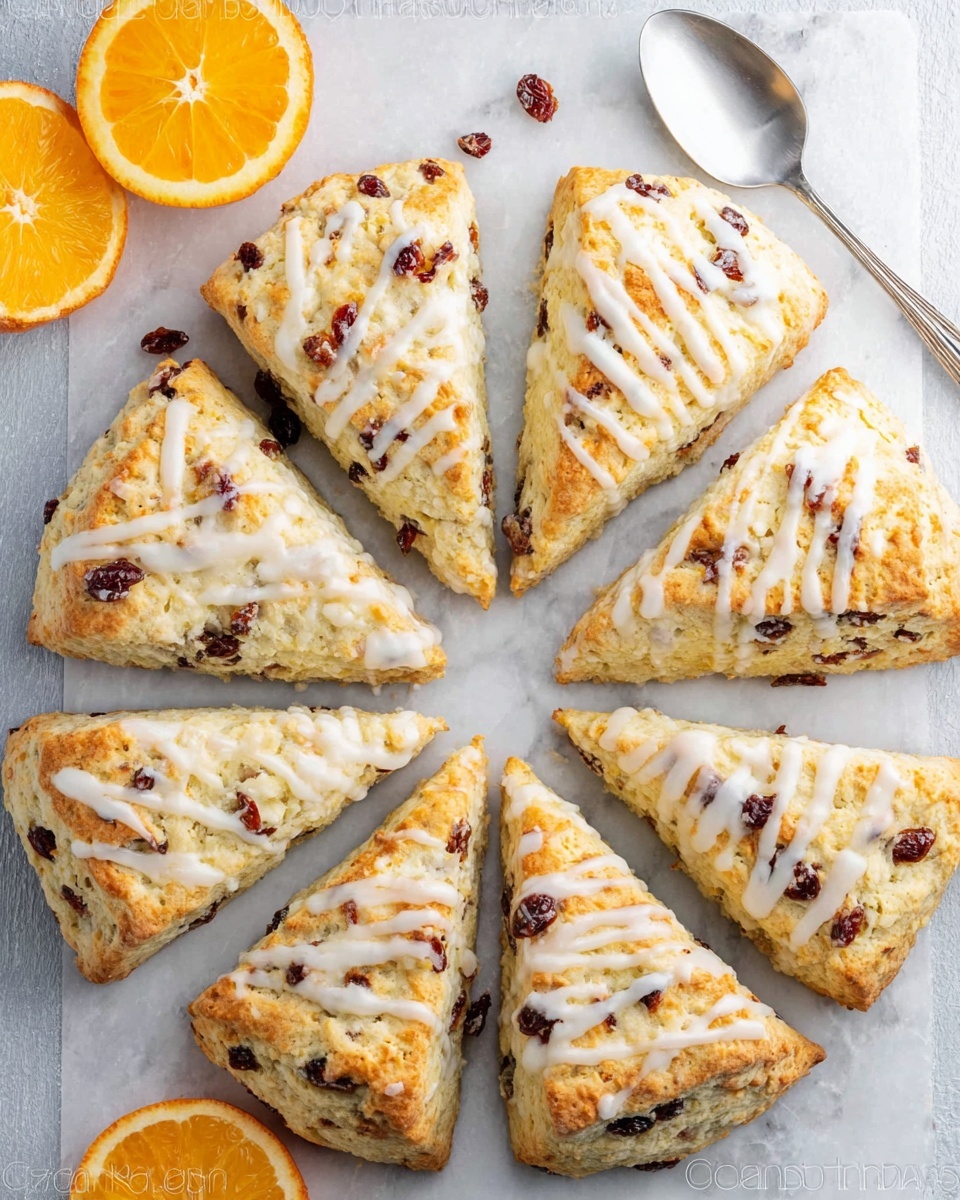 Cranberry Orange Scones Recipe - Recipe Image
