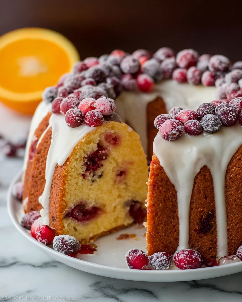 Cranberry Bundt Cake Recipe - Recipe Image