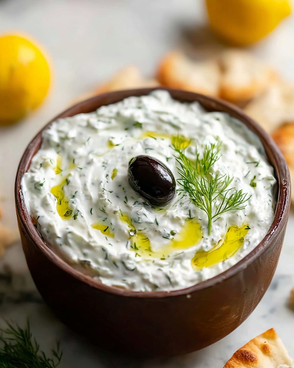 Tzatziki Sauce Recipe – Creamy, Fresh, and Easy Greek Yogurt Dip Recipe - Recipe Image