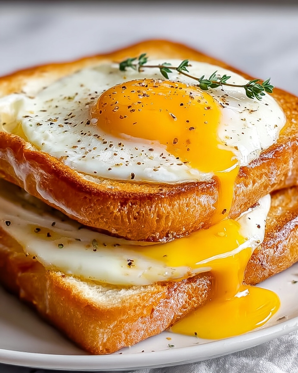 Cheesy Egg Toast – A Quick and Delicious Breakfast Idea Recipe - Recipe Image