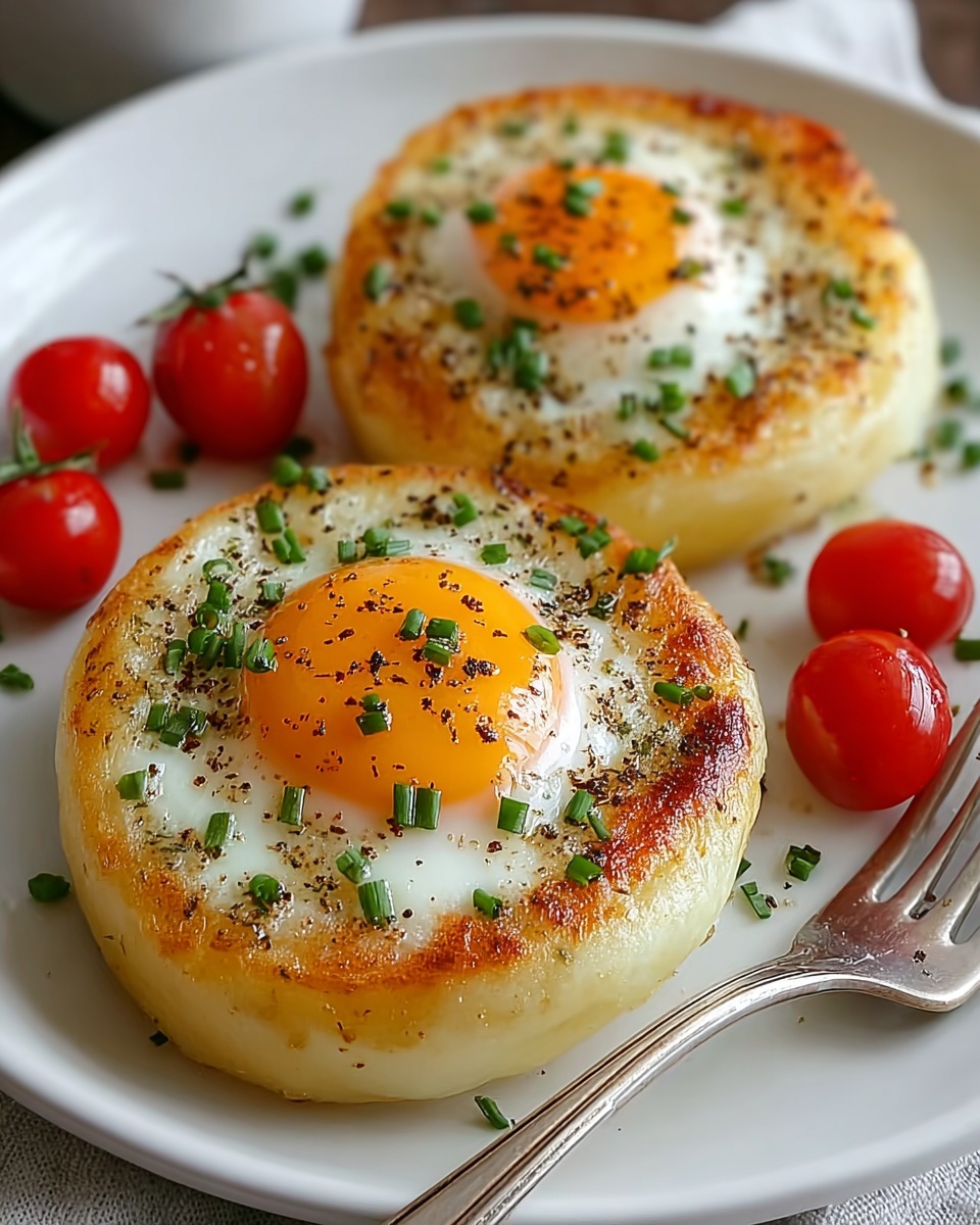 Baked Cottage Cheese Eggs Recipe - Recipe Image