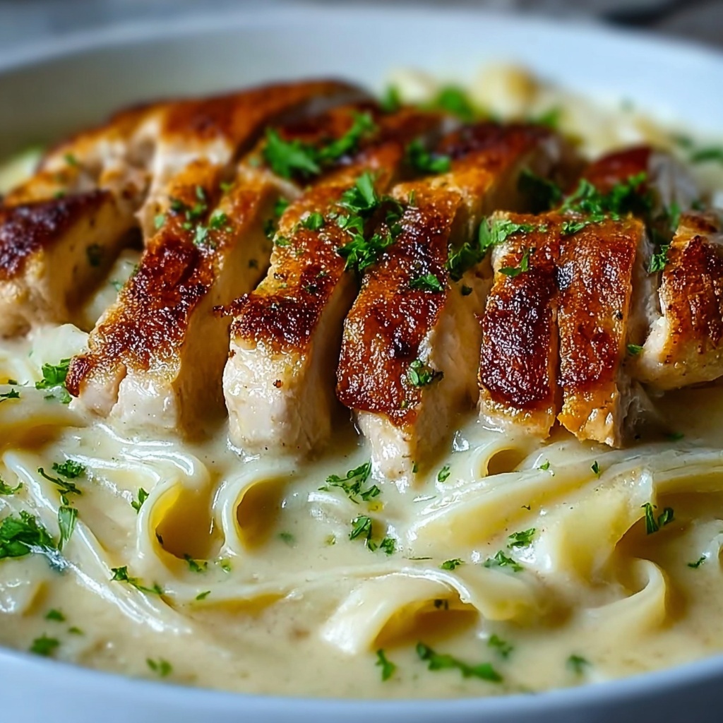 Skinny Chicken Broccoli Alfredo Recipe - Recipe Image