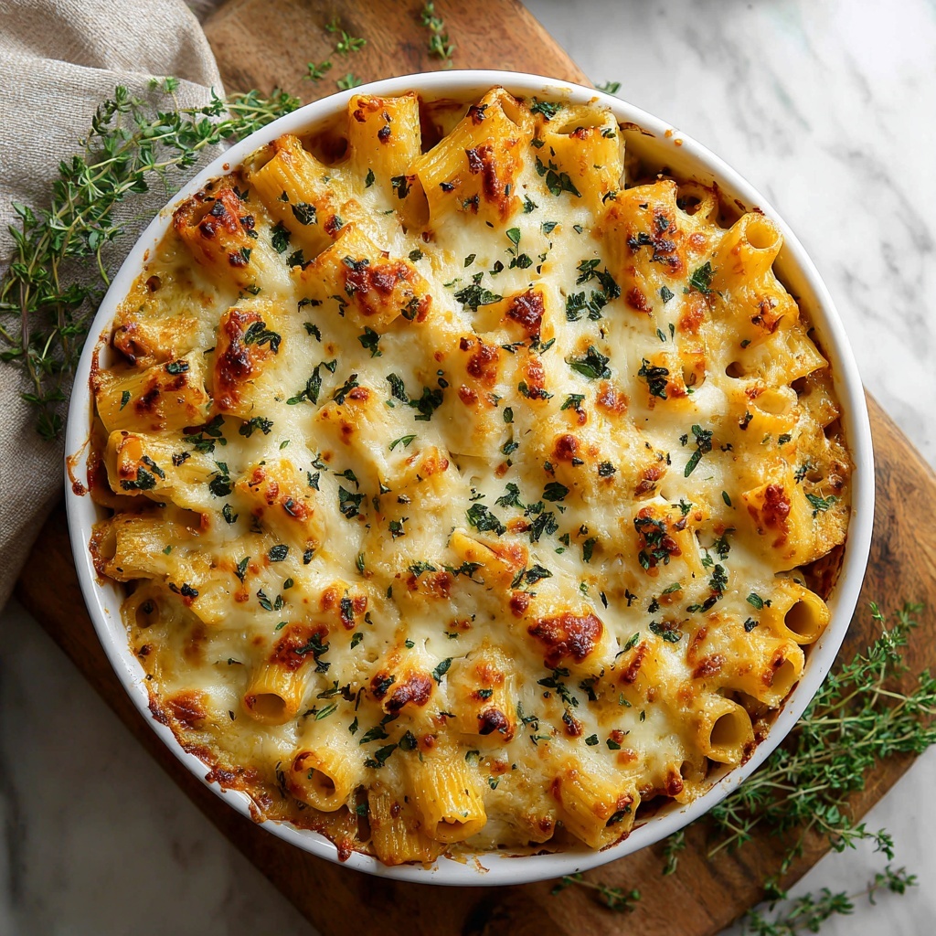 Butternut Squash Baked Ziti Recipe - Recipe Image