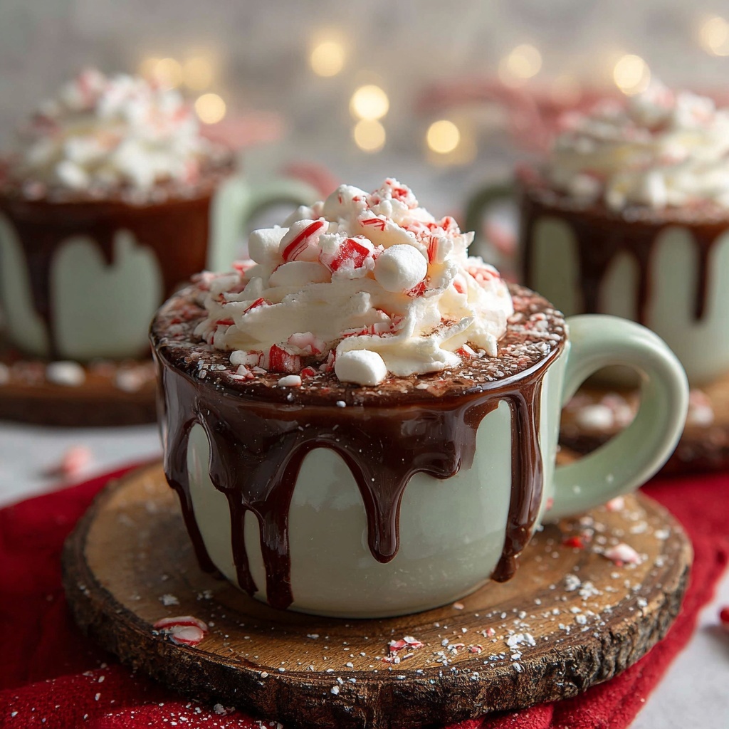 Peppermint White Hot Chocolate Recipe - Recipe Image