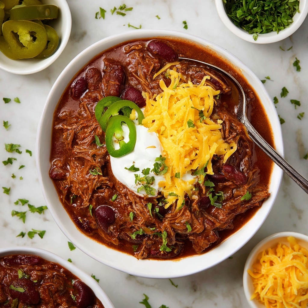 Slow Cooker Chuck Roast Chili Recipe - Recipe Image