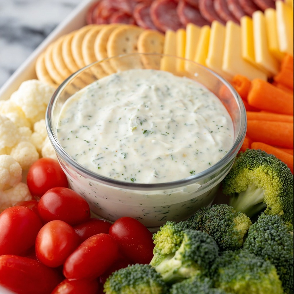 Healthy Yogurt Ranch Dip Recipe - Recipe Image